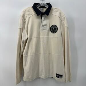 Rare Nike Kobe Bryant Rugby Jersey Long Sleeve Shirt Size Large